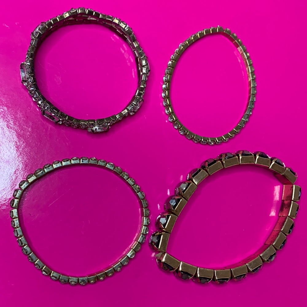 Assorted Rhinestone Bracelets - Picture 3 of 3